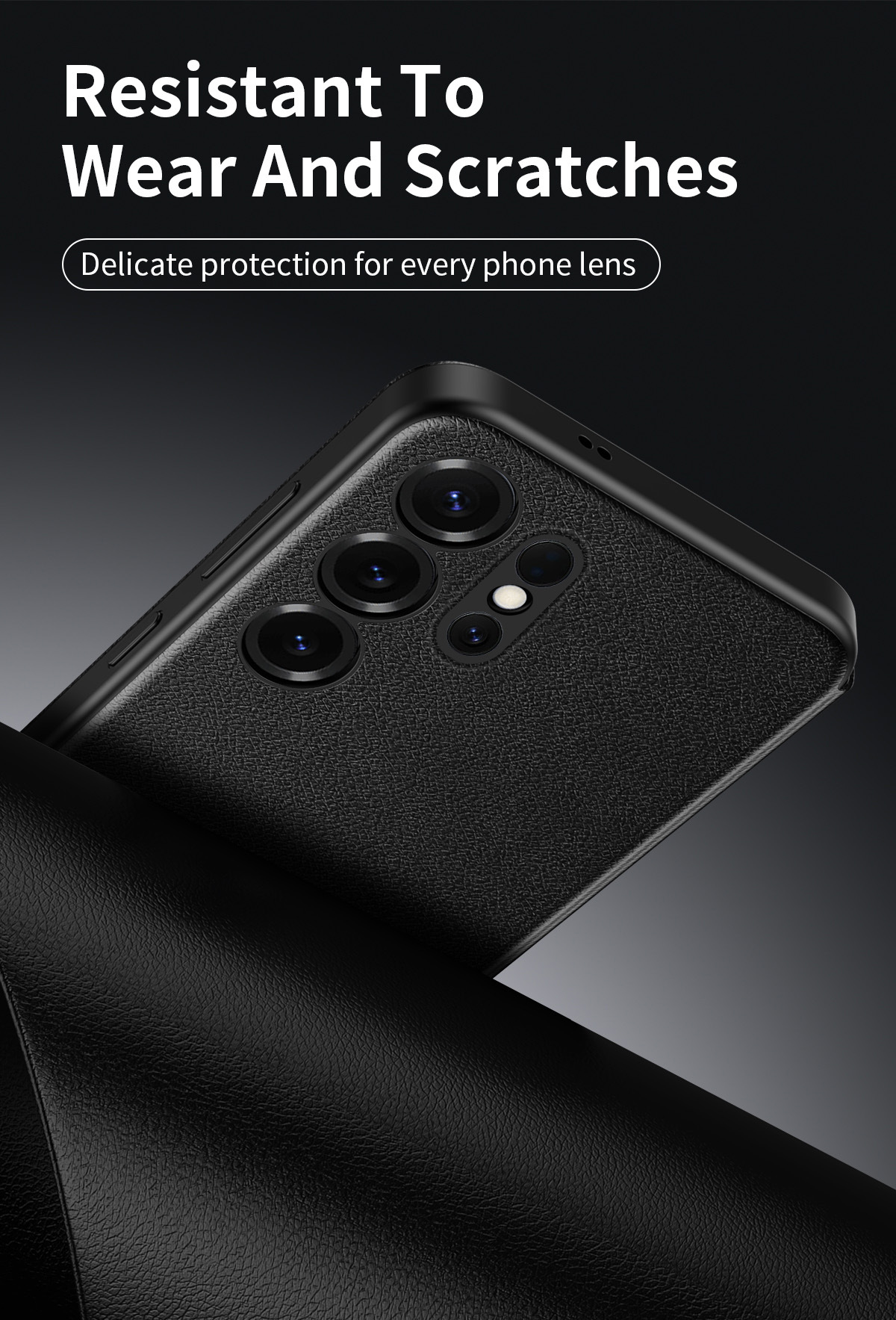 Compatible with Samsung S26 Ultra phone case, A57, no flip-cover required for answering calls, S25FE sleep mode, and S24U smart side window leather case.