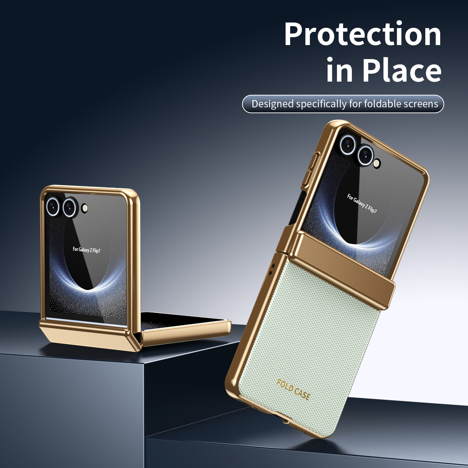 Compatible with Samsung ZFlip 8/7 phone case, 6/5 diamond pattern electroplated center frame, full coverage, shockproof, 4/3 protective case