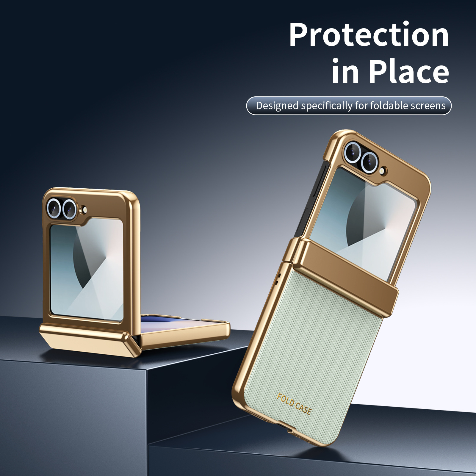 Compatible with Samsung ZFlip 8/7 phone case, 6/5 diamond pattern electroplated center frame, full coverage, shockproof, 4/3 protective case