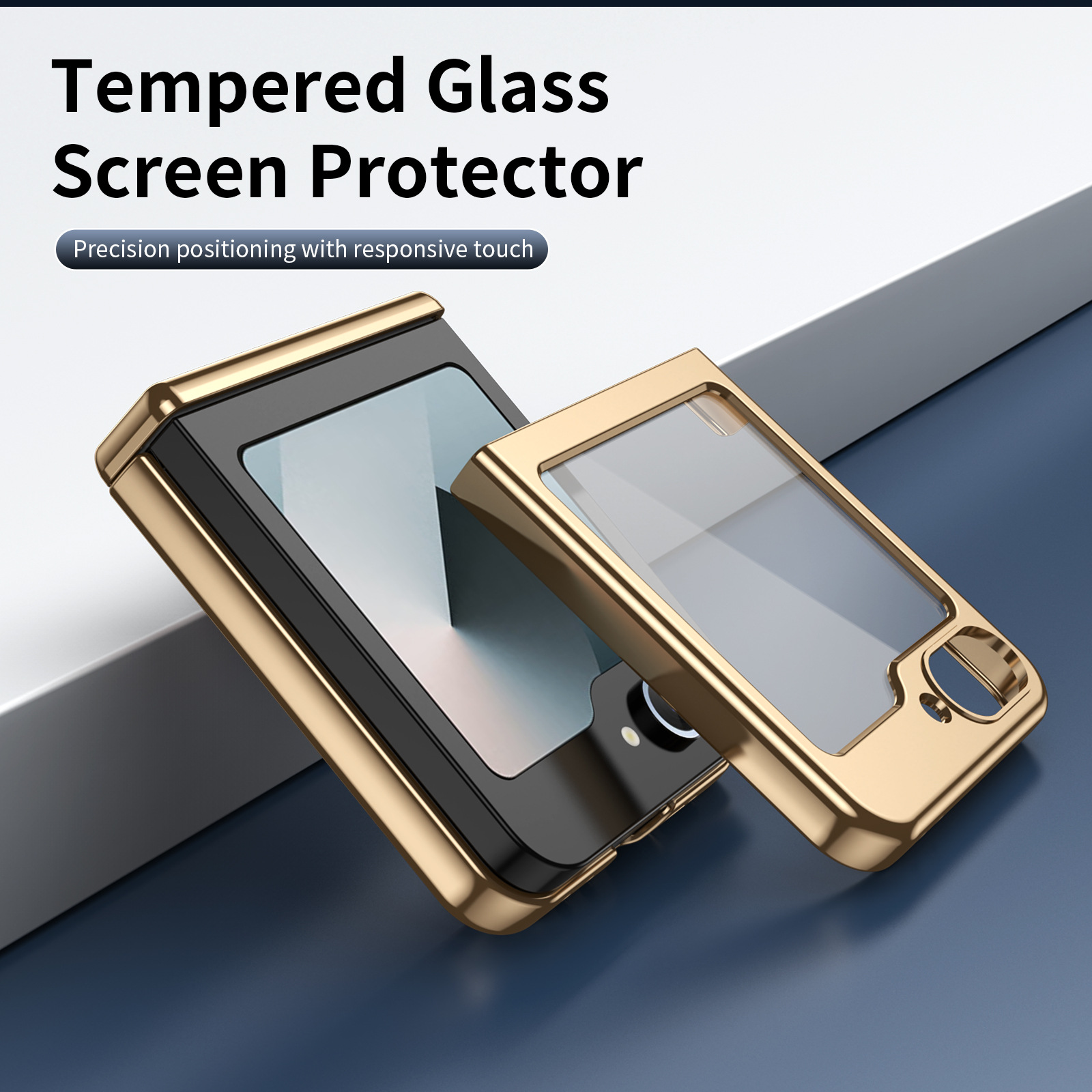 Compatible with Samsung ZFlip 8/7 phone case, 6/5 diamond pattern electroplated center frame, full coverage, shockproof, 4/3 protective case