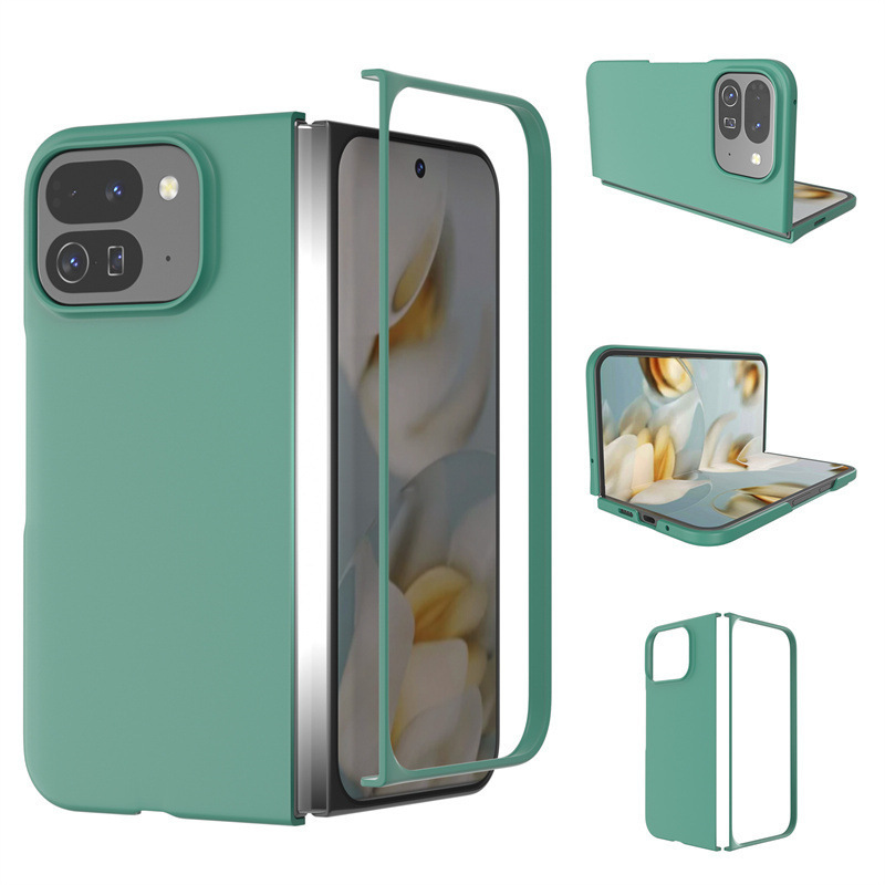 Ultra-thin, skin-friendly, solid color 9Fold folding protective case for Google Pixel 10 Pro Fold.