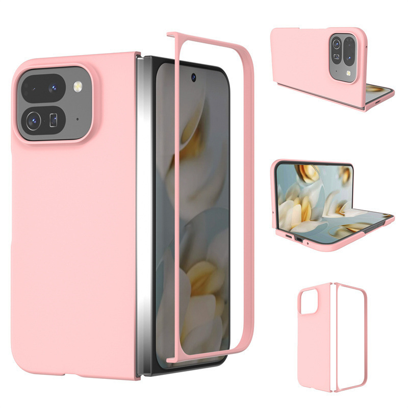 Ultra-thin, skin-friendly, solid color 9Fold folding protective case for Google Pixel 10 Pro Fold.