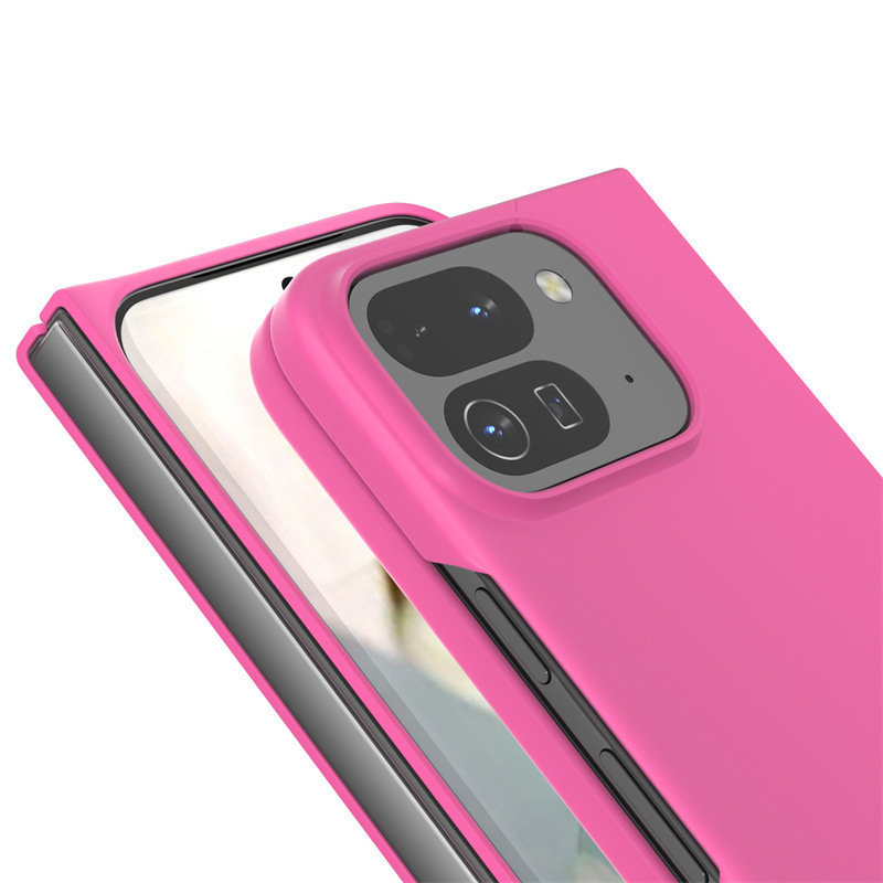 Ultra-thin, skin-friendly, solid color 9Fold folding protective case for Google Pixel 10 Pro Fold.