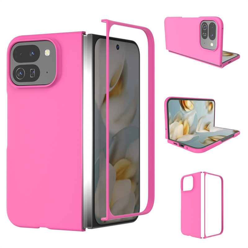 Ultra-thin, skin-friendly, solid color 9Fold folding protective case for Google Pixel 10 Pro Fold.