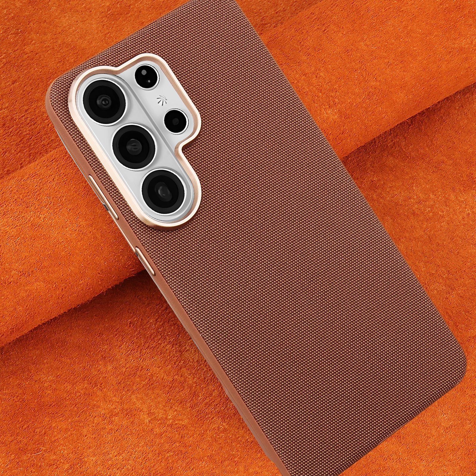 Compatible with Samsung S26 Ultra phone case, S25U wireless charging magnetic electroplated frame, S24U full-coverage shockproof leather case