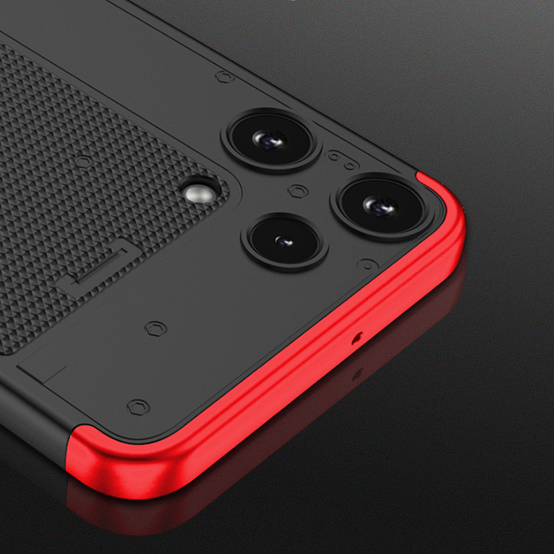 Suitable for Nothing Phone 3Alite, 3-section color-blocked 3AL full-coverage drop-proof protective case.