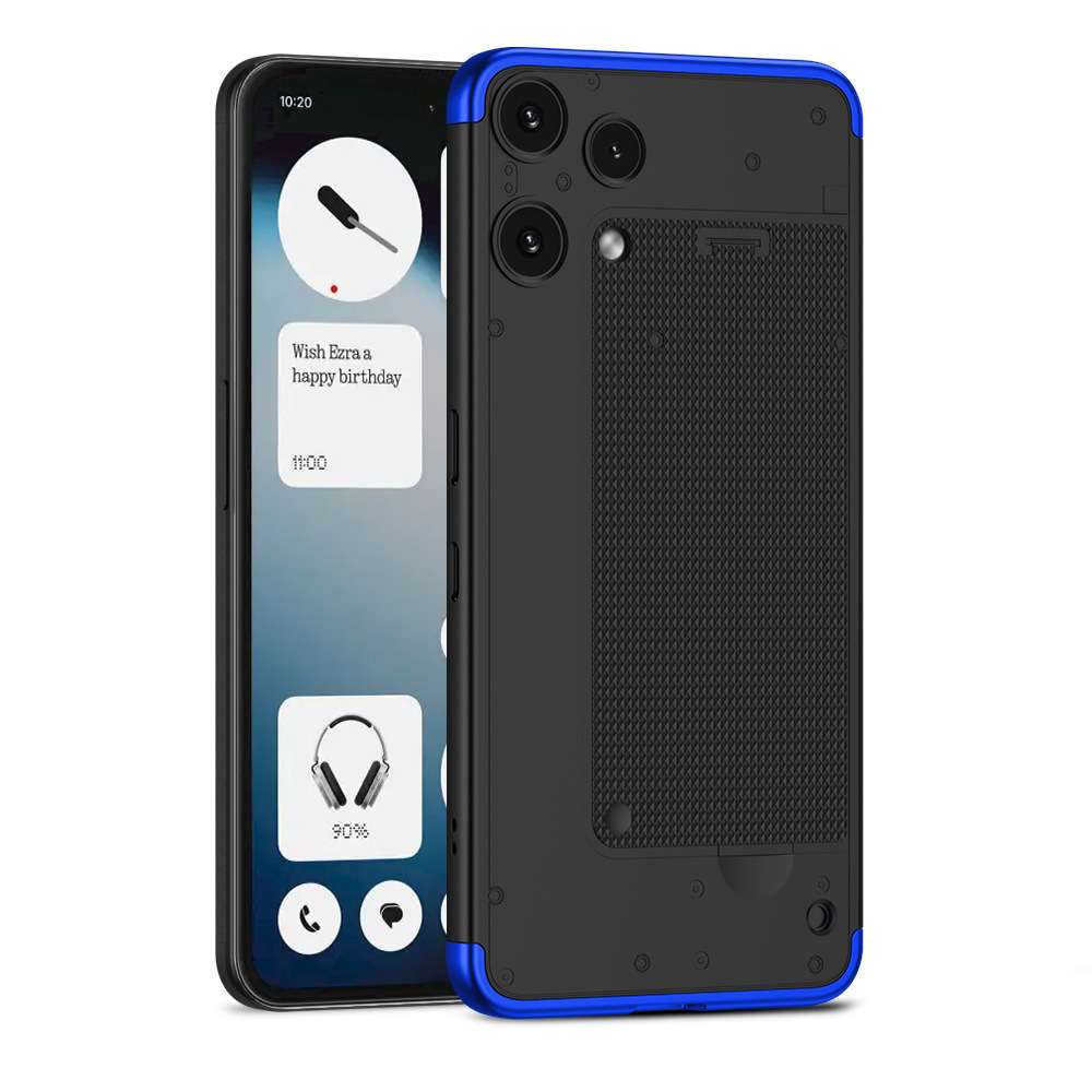 Suitable for Nothing Phone 3Alite, 3-section color-blocked 3AL full-coverage drop-proof protective case.