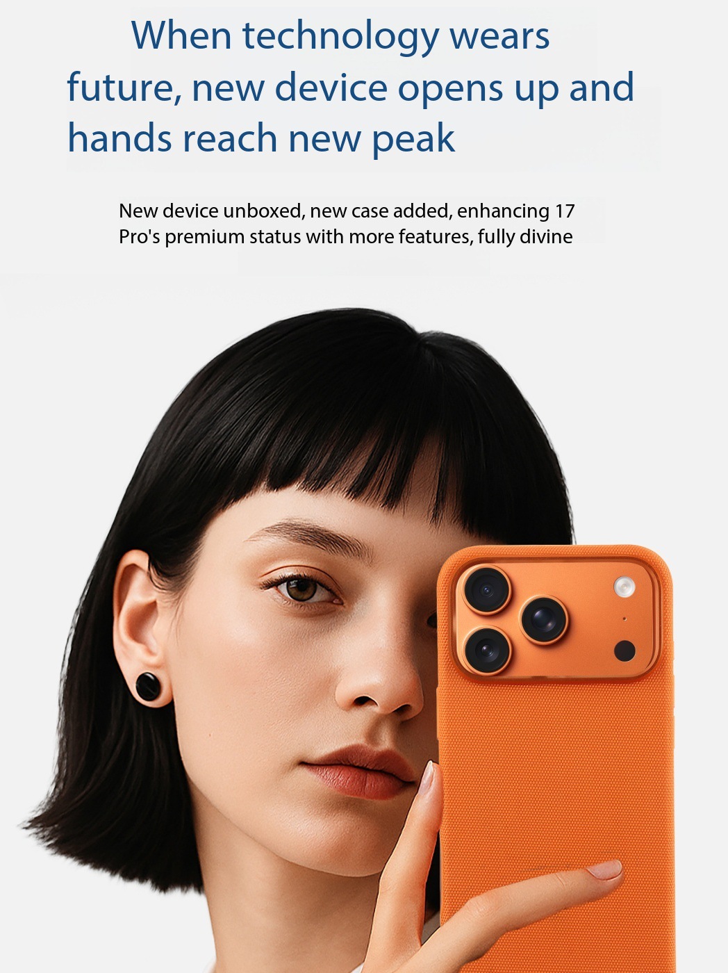 Compatible with Apple iPhone 17 Pro Max, 16 Pro, built-in wireless charging, strong magnetic charging, 15 Plus, vegan leather protective case, 14-inch screen protector.