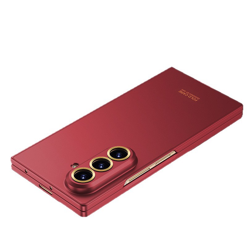 Ultra-thin, silky-skin foldable phone case for Samsung Z Fold7, D7 precision-hole anti-drop protective case.