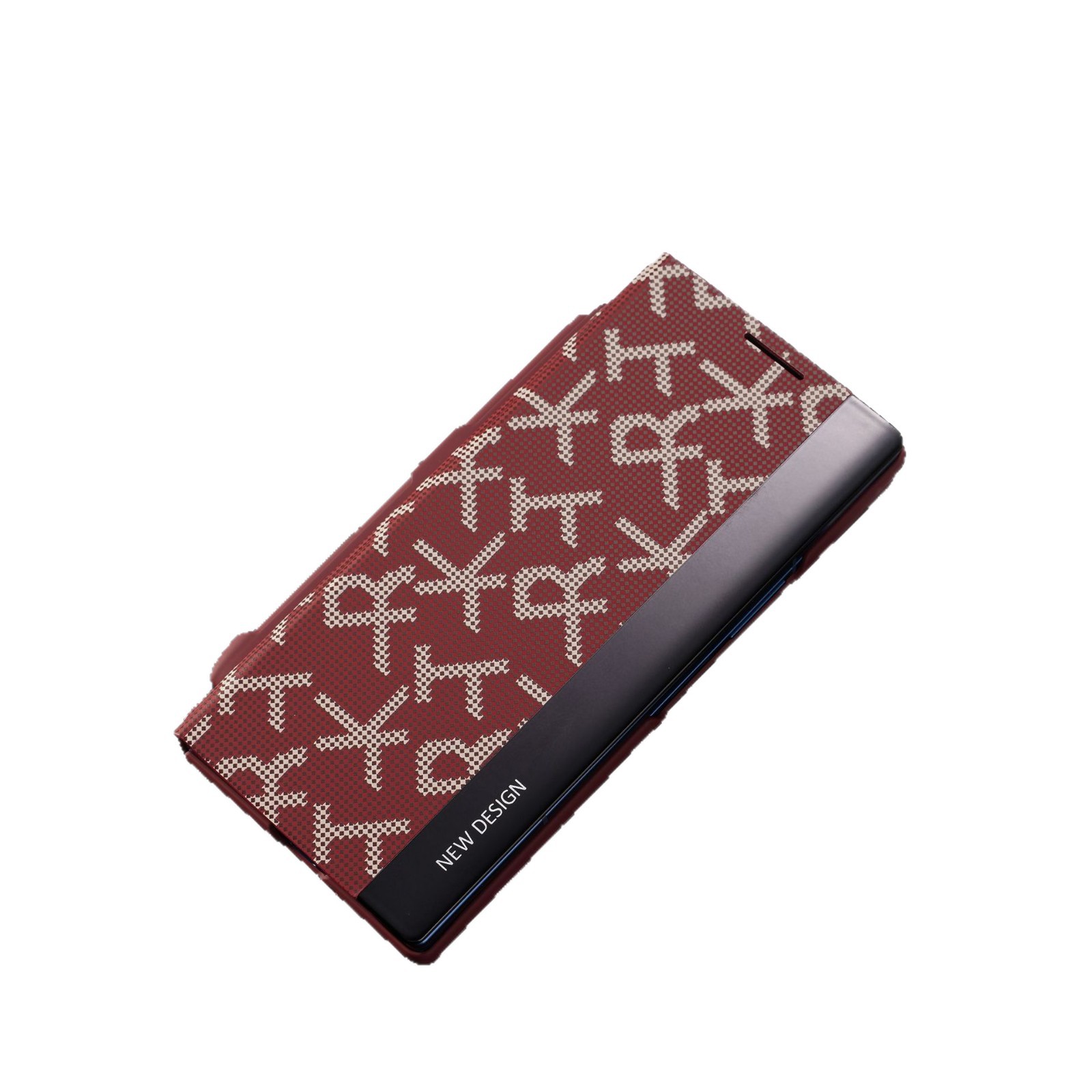 Compatible with Samsung Z Fold8/7/6 phone case, pen slot, 5/4/3 printed flip leather case, full coverage, drop protection