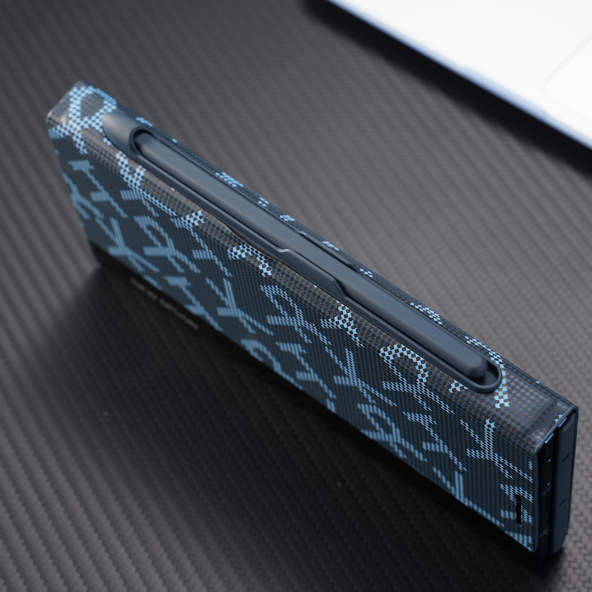 Compatible with Samsung Z Fold8/7/6 phone case, pen slot, 5/4/3 printed flip leather case, full coverage, drop protection