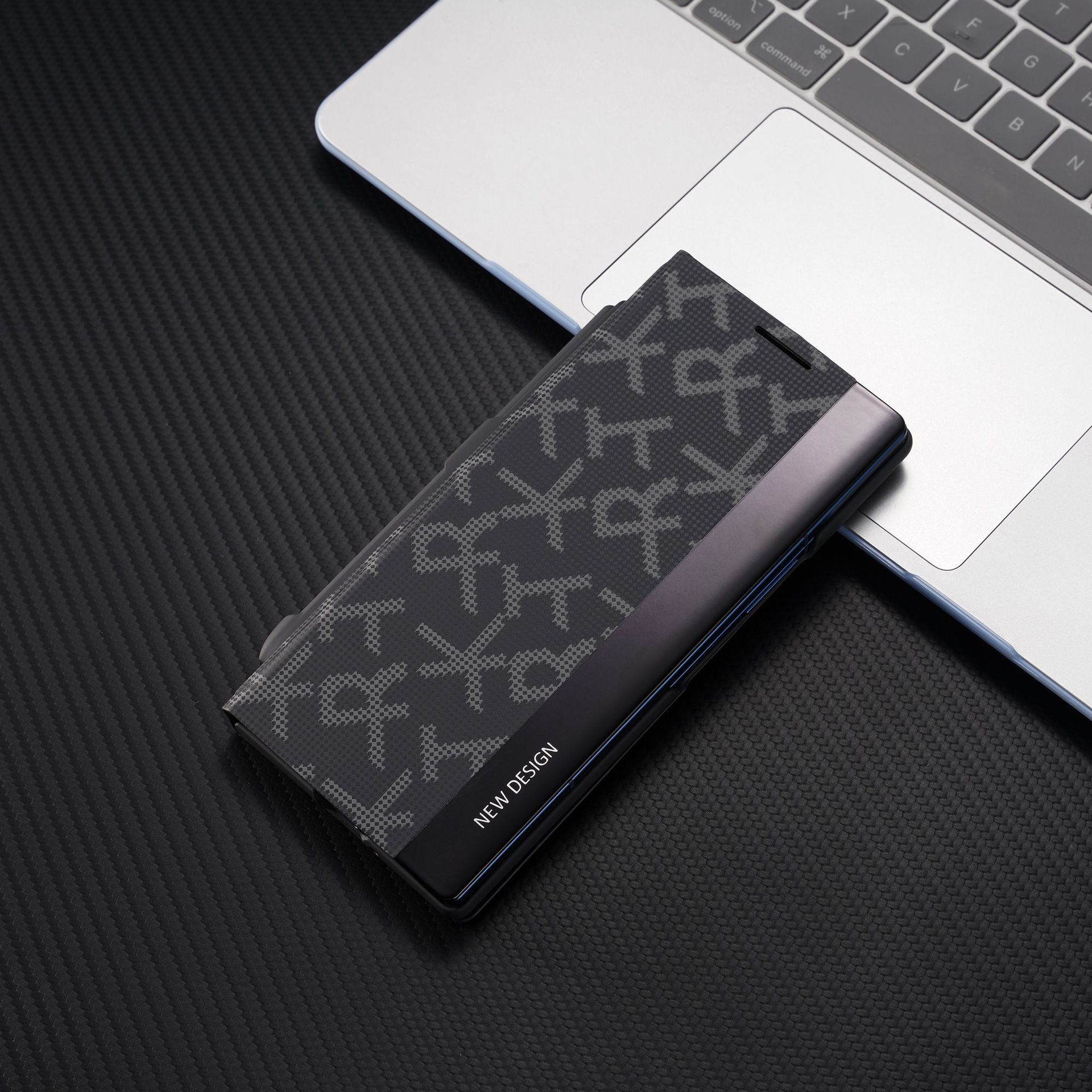 Compatible with Samsung Z Fold8/7/6 phone case, pen slot, 5/4/3 printed flip leather case, full coverage, drop protection