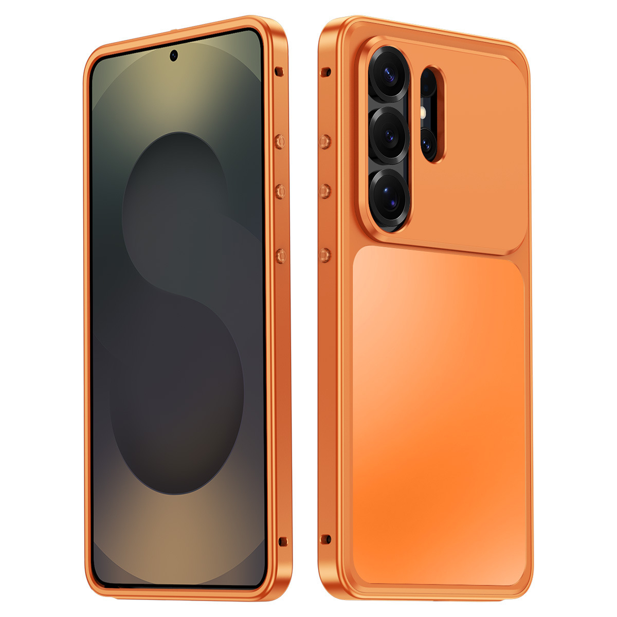 Compatible with Samsung S26 Ultra phone case, S25U snap closure, 2-in-1 magnetic closure, 24U wireless charging, 23U full-coverage protective case.