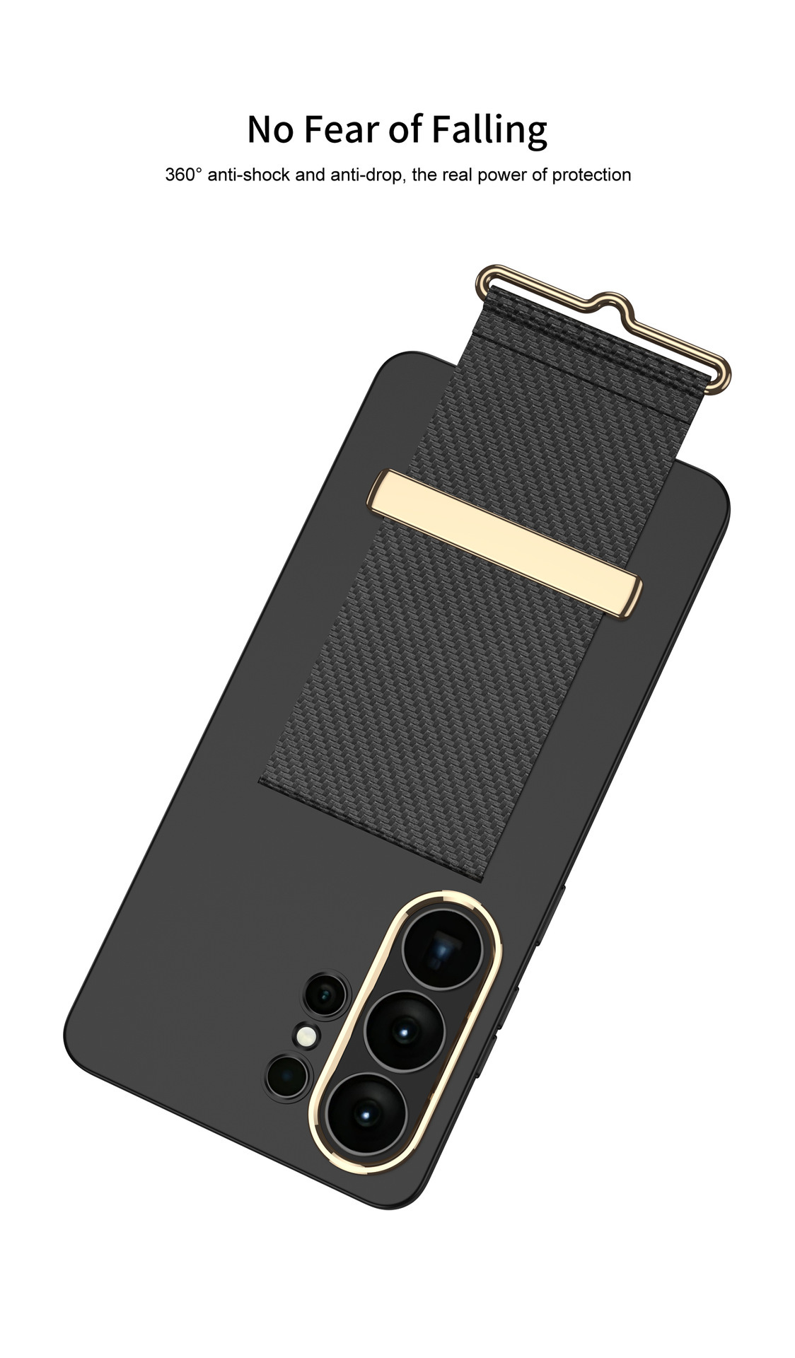 Compatible with Samsung S26 Ultra phone case, wristband, stand, contact lens frame, and S25 Ultra ultra-thin shockproof protective case