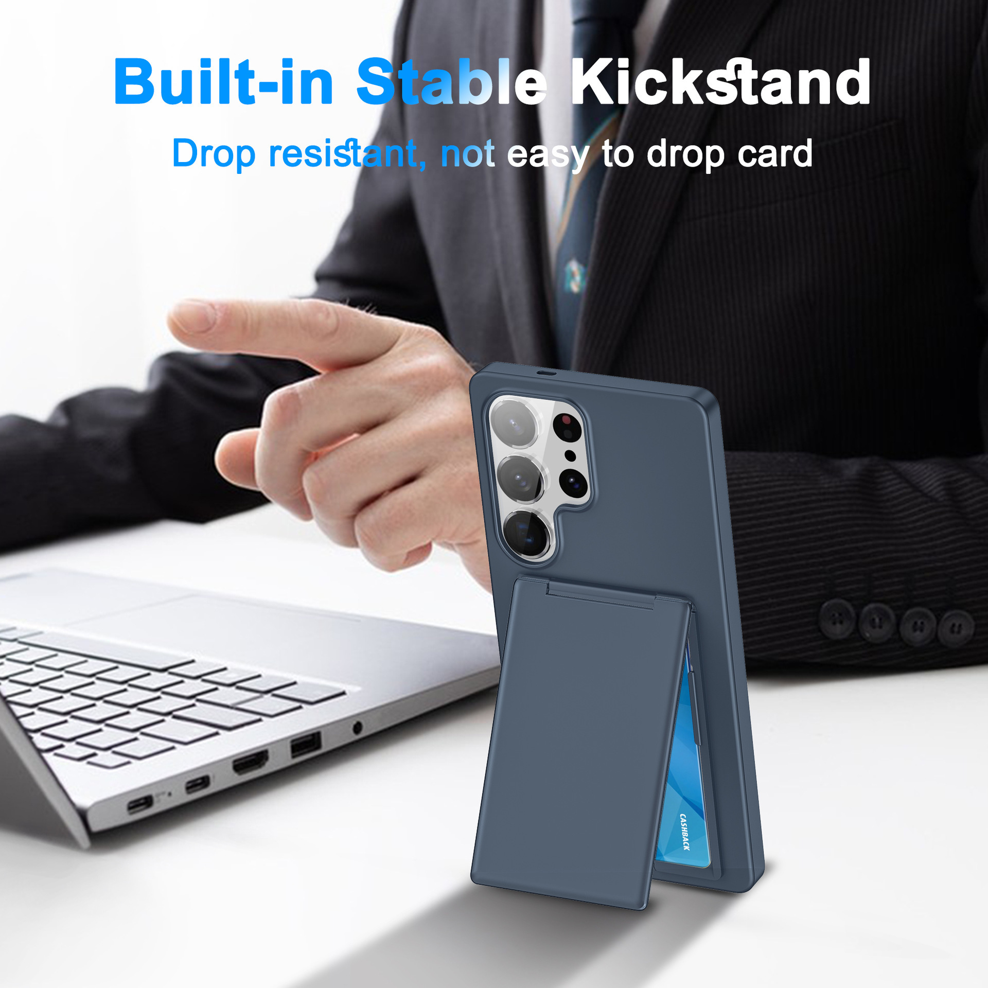 Compatible with Samsung S26 Ultra phone case, S25E card holder, S24P business card slot, and S23U drop-proof protective case.