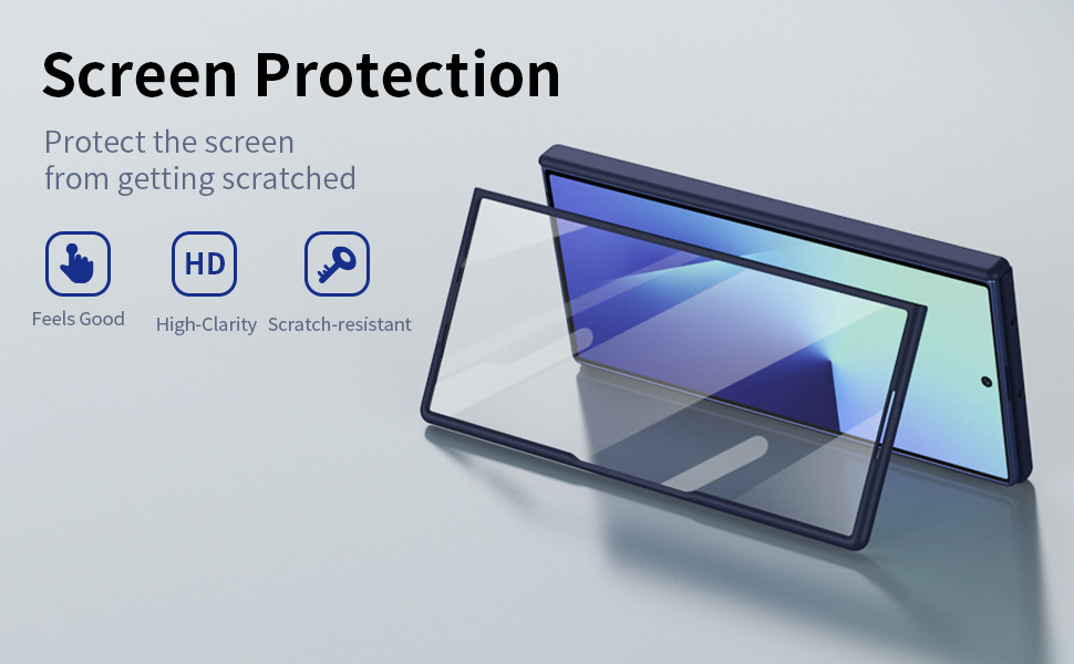 TriFold flip case for Samsung Z Fold8/7, SIM card holder, full-coverage folding protective case.