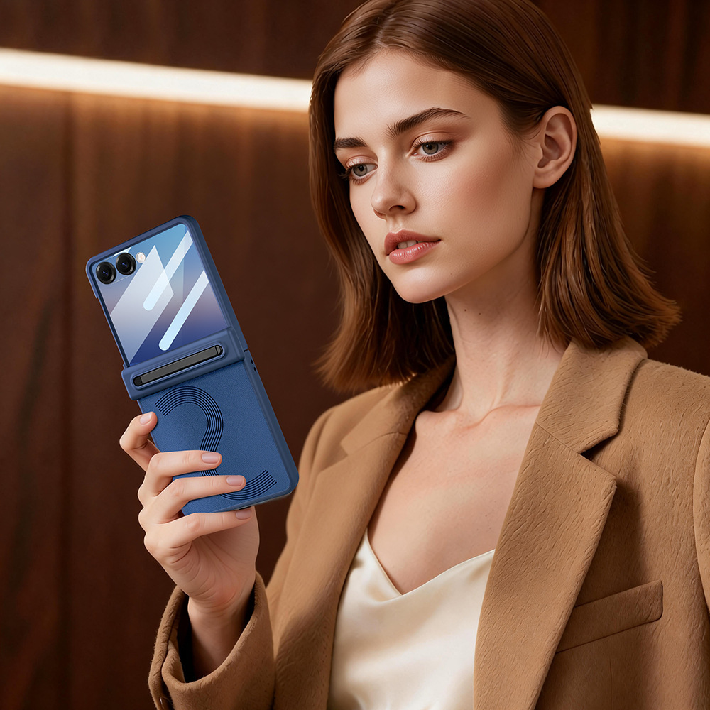 Compatible with Samsung Z Fold7/6 phone case, magnetic hinge, pen slot, includes pen, privacy screen protector, full-coverage protective case, cross-border e-commerce.