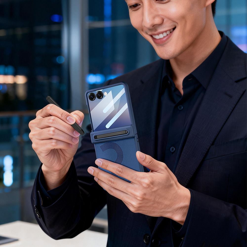 Compatible with Samsung Z Fold7/6 phone case, magnetic hinge, pen slot, includes pen, privacy screen protector, full-coverage protective case, cross-border e-commerce.