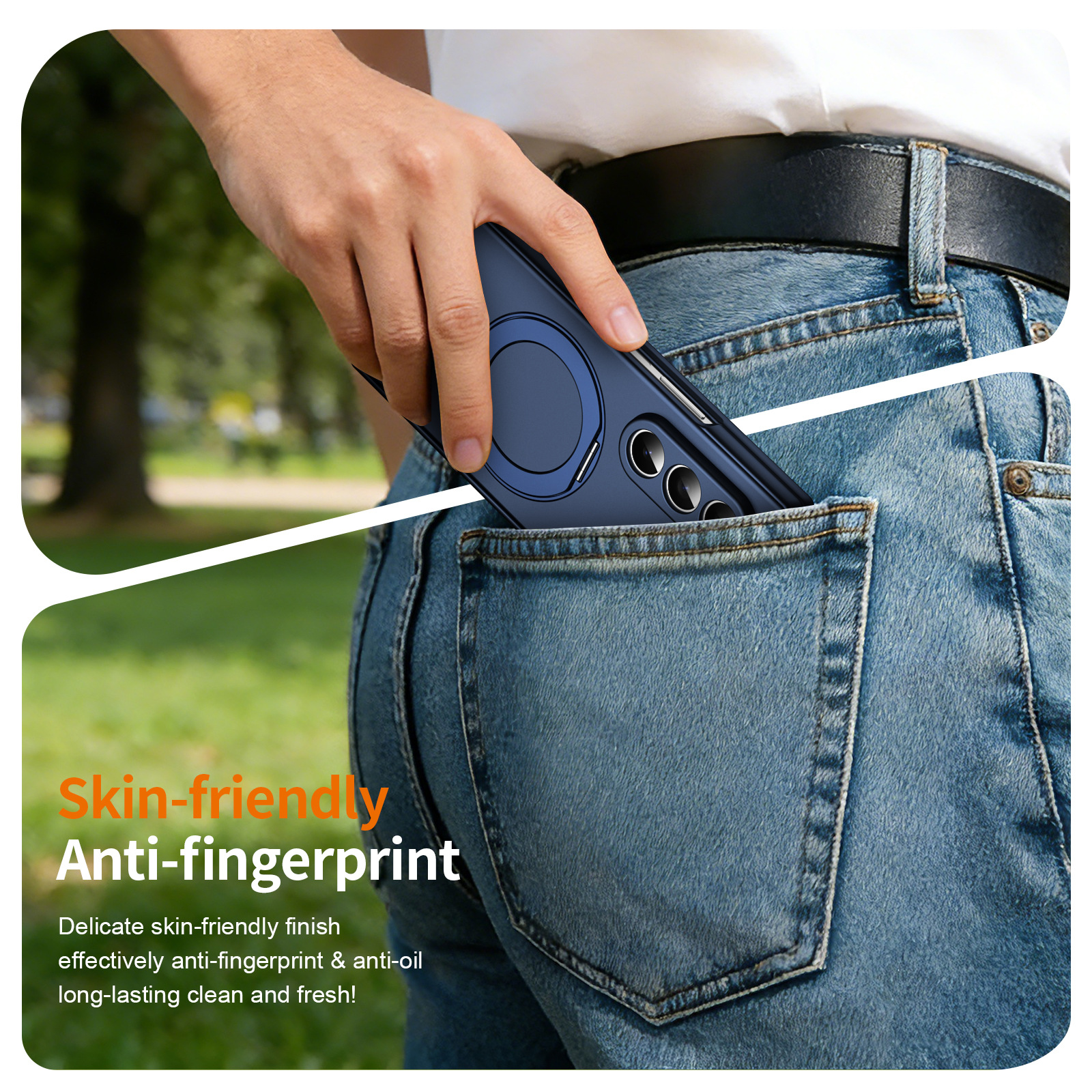 Compatible with Samsung Fold8/7 phone case, 6/5 wireless charging, magnetic swiveling stand, case film, hinge, full-coverage protective case.