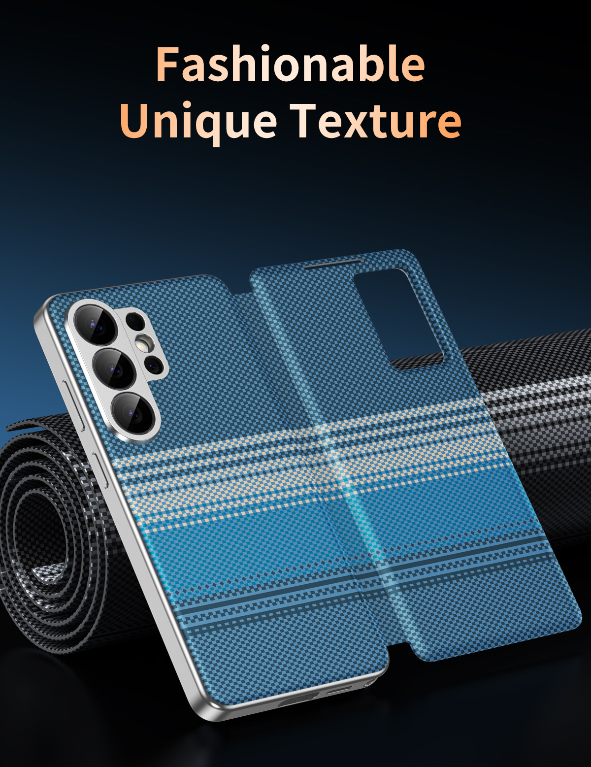 Compatible with Samsung S26 Ultra phone case A57, Smart Window S25P, SIM card slot S24U, vegan leather flip case A36