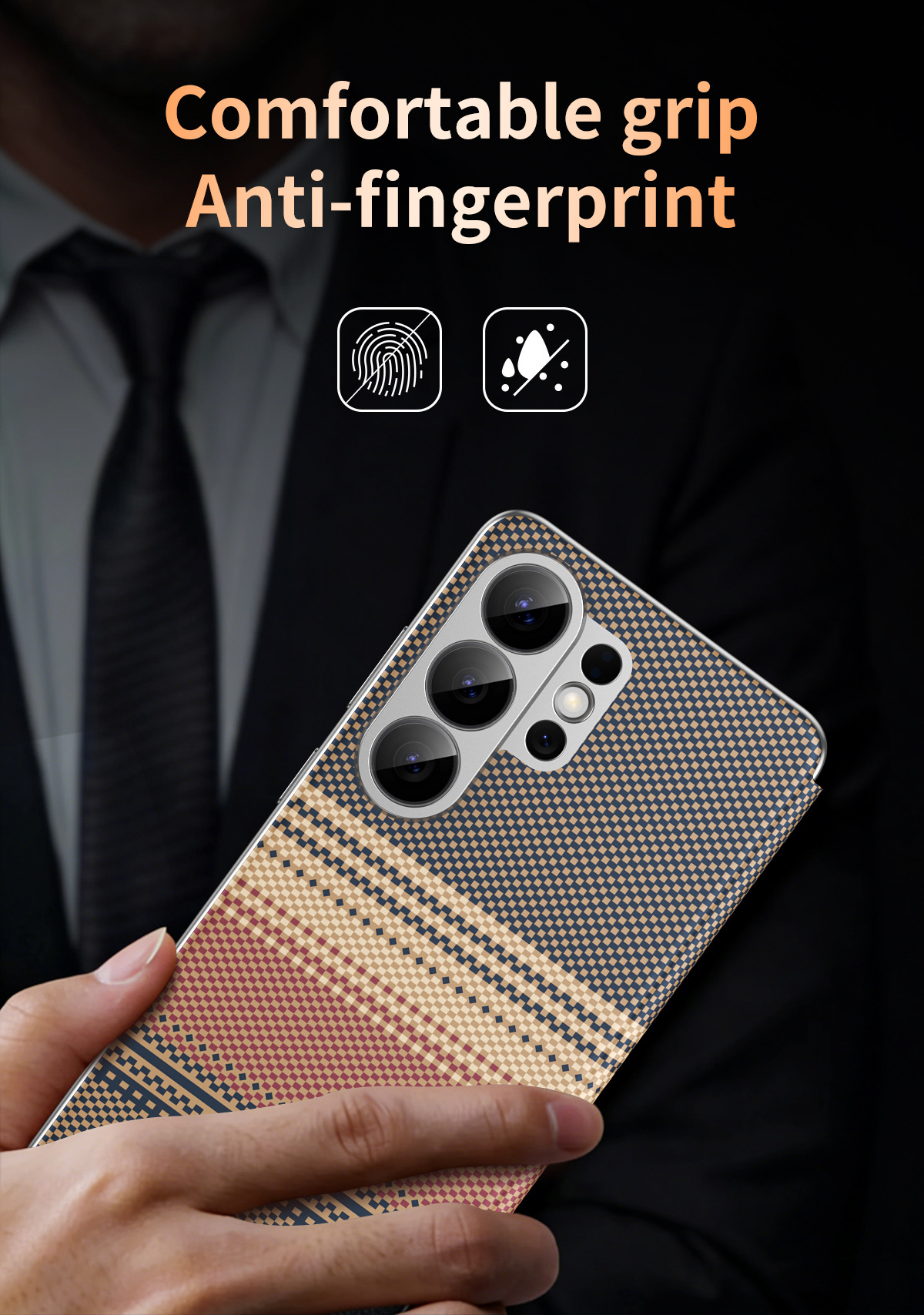 Compatible with Samsung S26 Ultra phone case A57, Smart Window S25P, SIM card slot S24U, vegan leather flip case A36