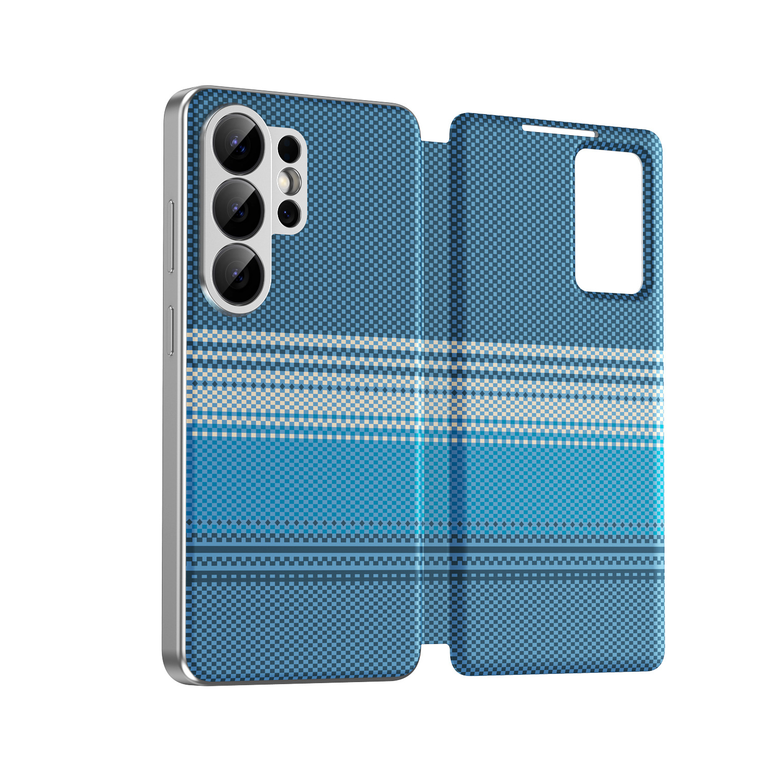 Compatible with Samsung S26 Ultra phone case A57, Smart Window S25P, SIM card slot S24U, vegan leather flip case A36
