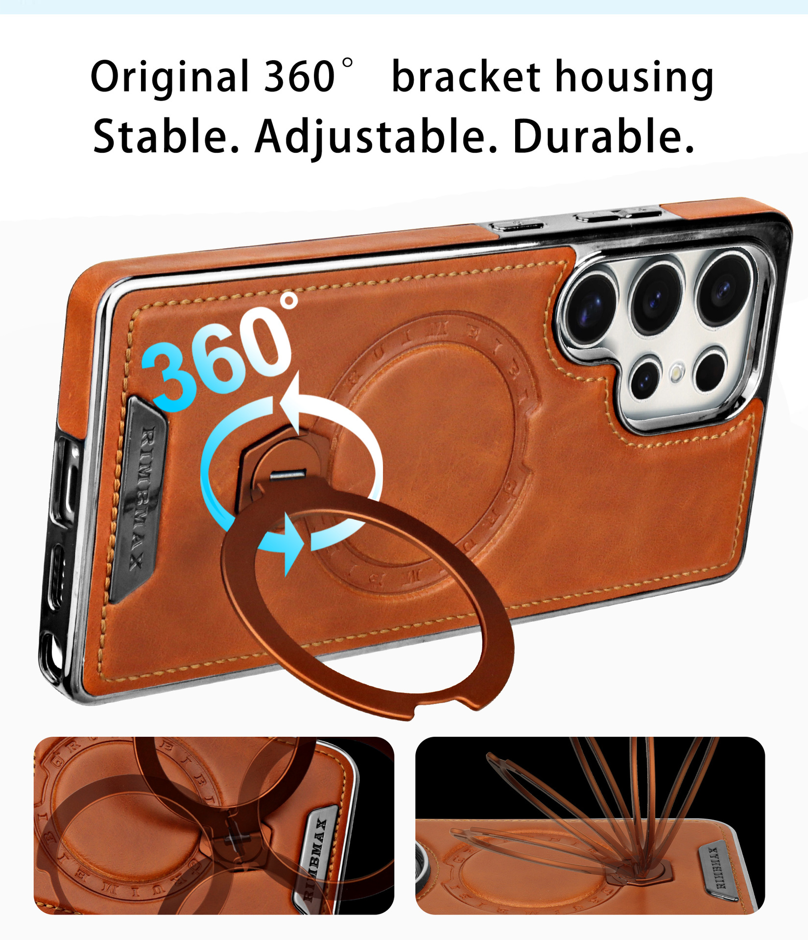 Compatible with Samsung S26ULTRA phone case, S25 magnetic 360° rotating stand, S24P full coverage, and S23U protective case.