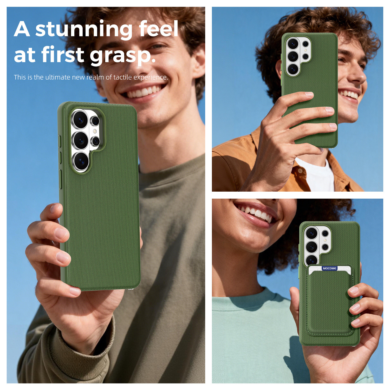 Compatible with Samsung S26 Ultra phone case, S25U wireless charging with built-in magnetic closure, and S24U fabric full-coverage protective case.