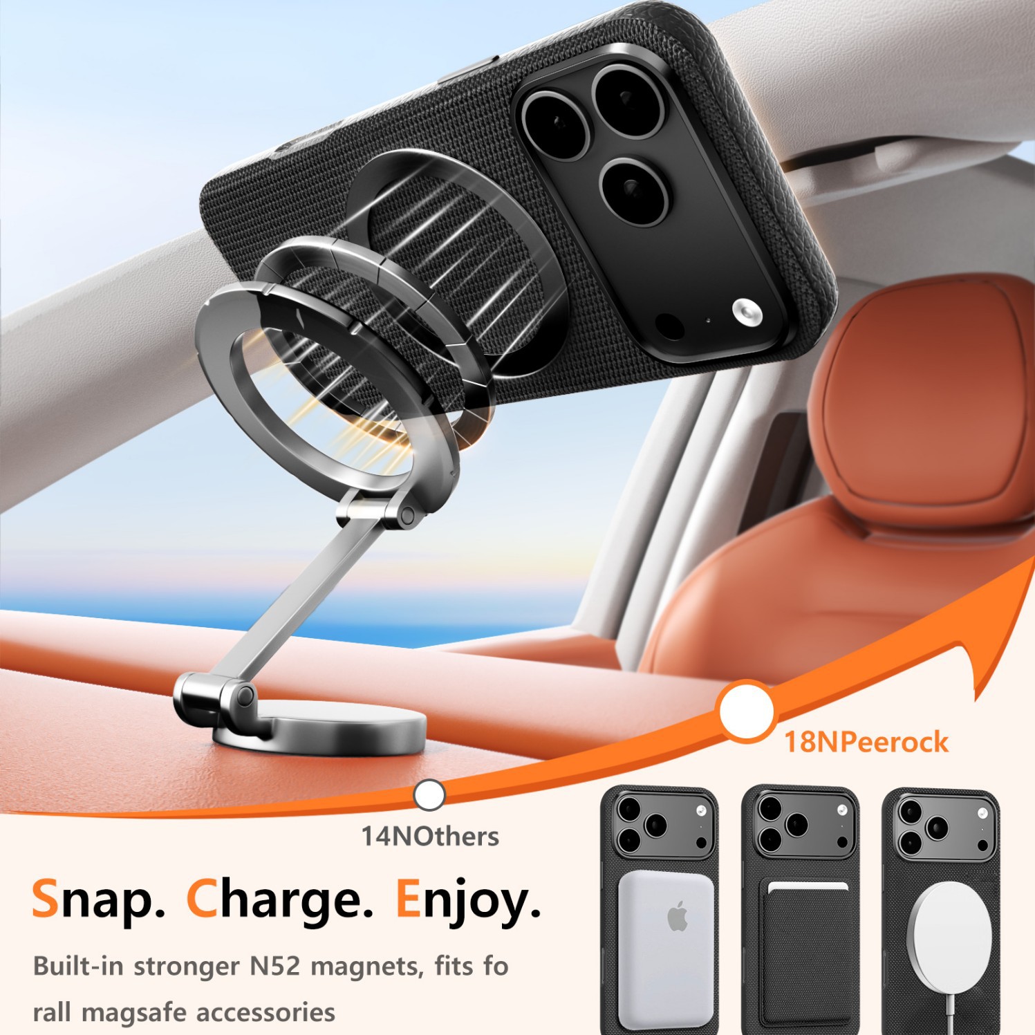 Compatible with Apple 17 Pro Max phone case, 16 Pro magnetic card holder, 15 Plus fabric texture, and 14 anti-drop protective case.