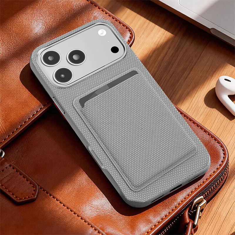 Compatible with Apple 17 Pro Max phone case, 16 Pro magnetic card holder, 15 Plus fabric texture, and 14 anti-drop protective case.