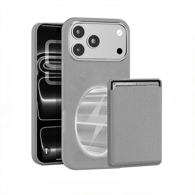 Compatible with Apple 17 Pro Max phone case, 16 Pro magnetic card holder, 15 Plus fabric texture, and 14 anti-drop protective case.