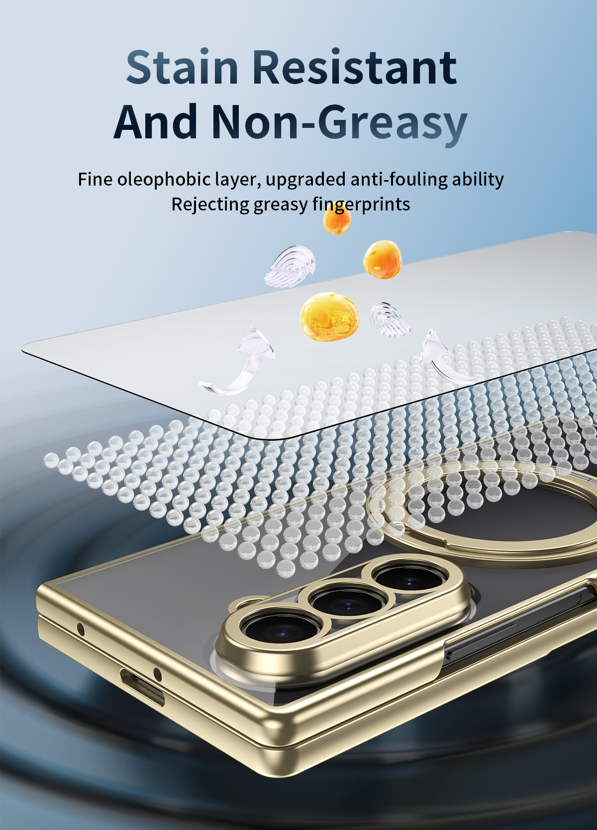 Compatible with Samsung Z Fold8/7 phone case, magnetic charging rotating stand, 6/5/4 case, electroplated transparent protective case