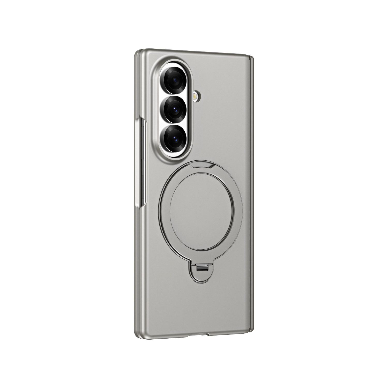 Compatible with Samsung Z Fold8/7 phone case 6/5/4, wireless charging, magnetic 360° stand, full-coverage protective case for central axis.