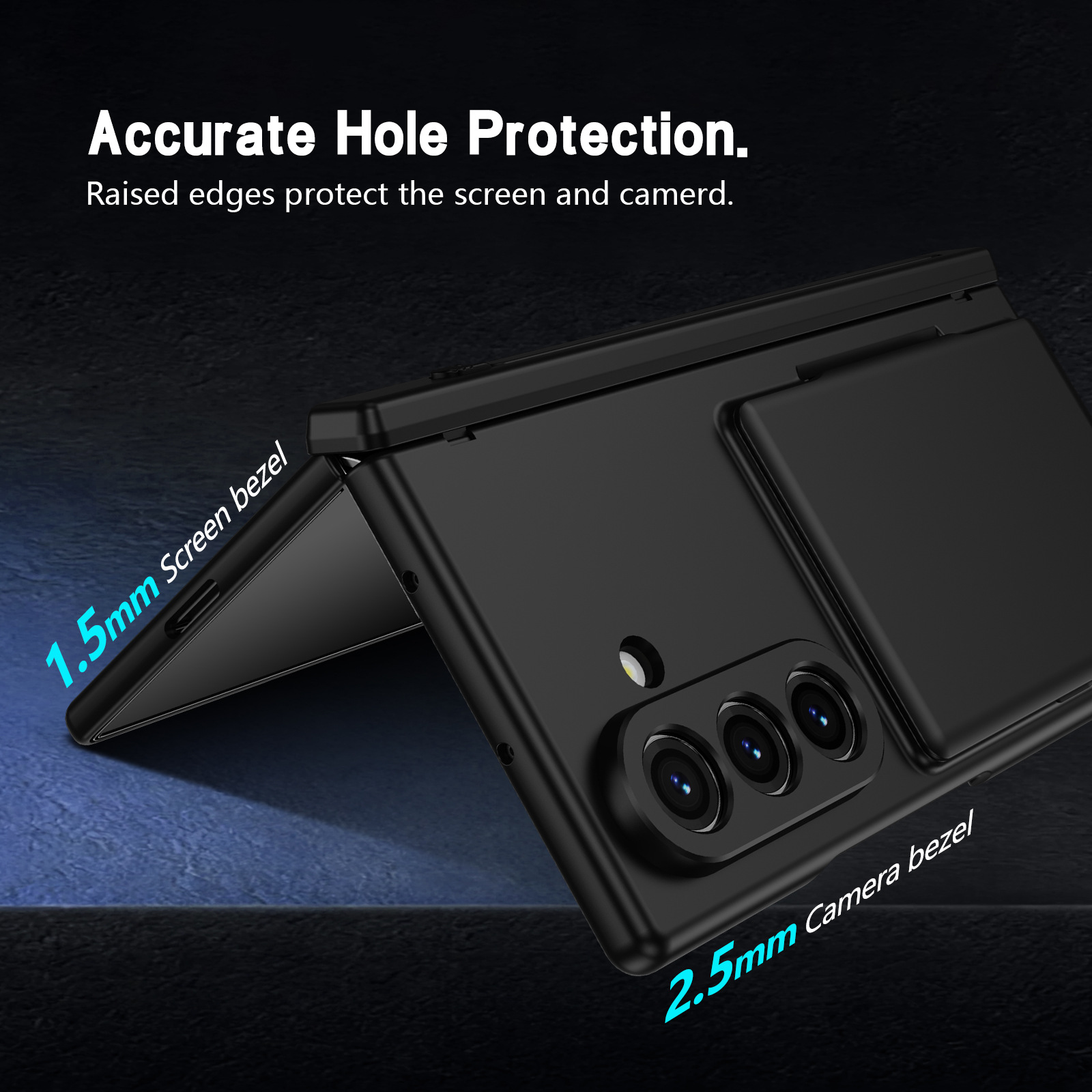 Compatible with Samsung Z Fold8U phone case 7/6/5 card holder stand pen slot hinge 4/3 case film full coverage protective case