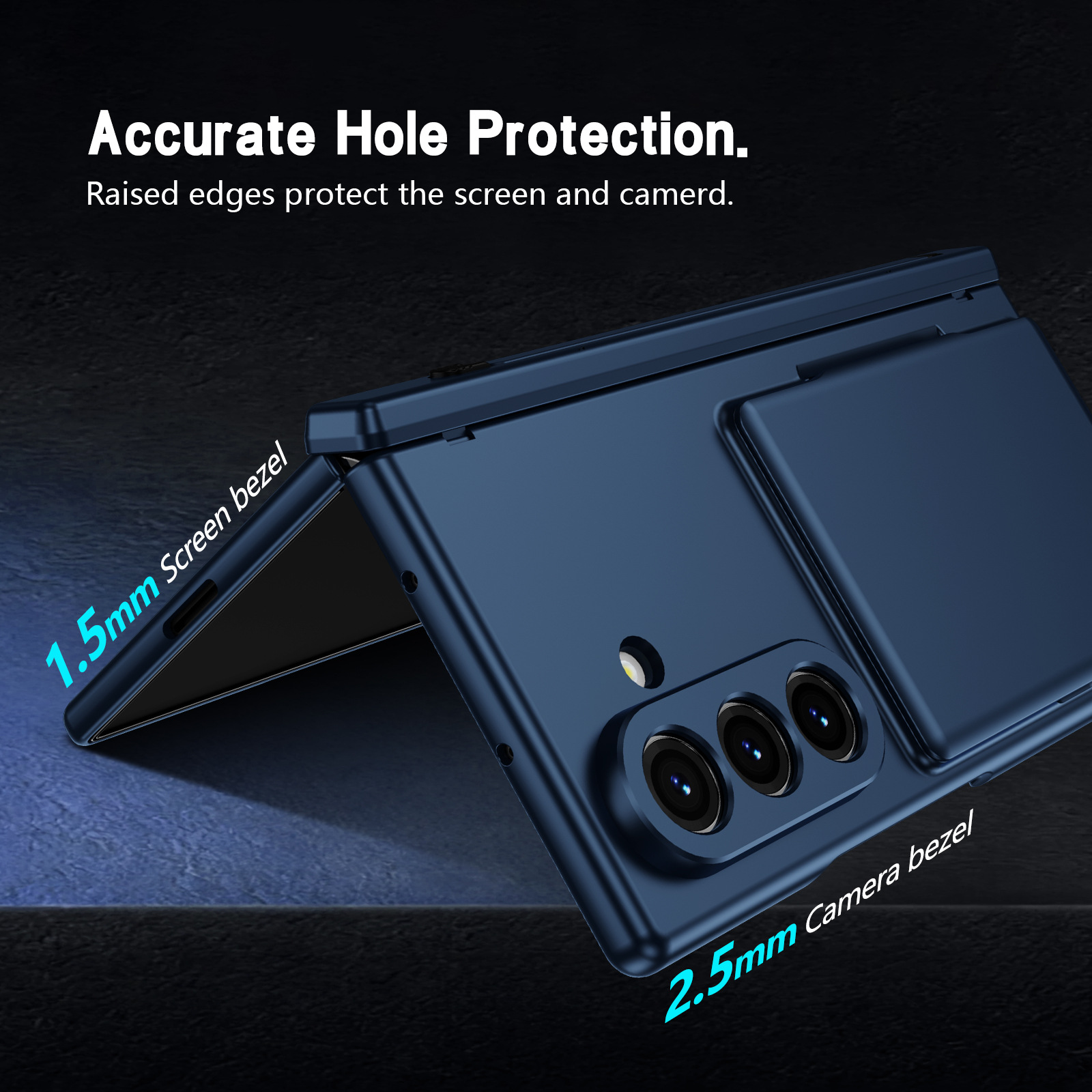 Compatible with Samsung Z Fold8U phone case 7/6/5 card holder stand pen slot hinge 4/3 case film full coverage protective case