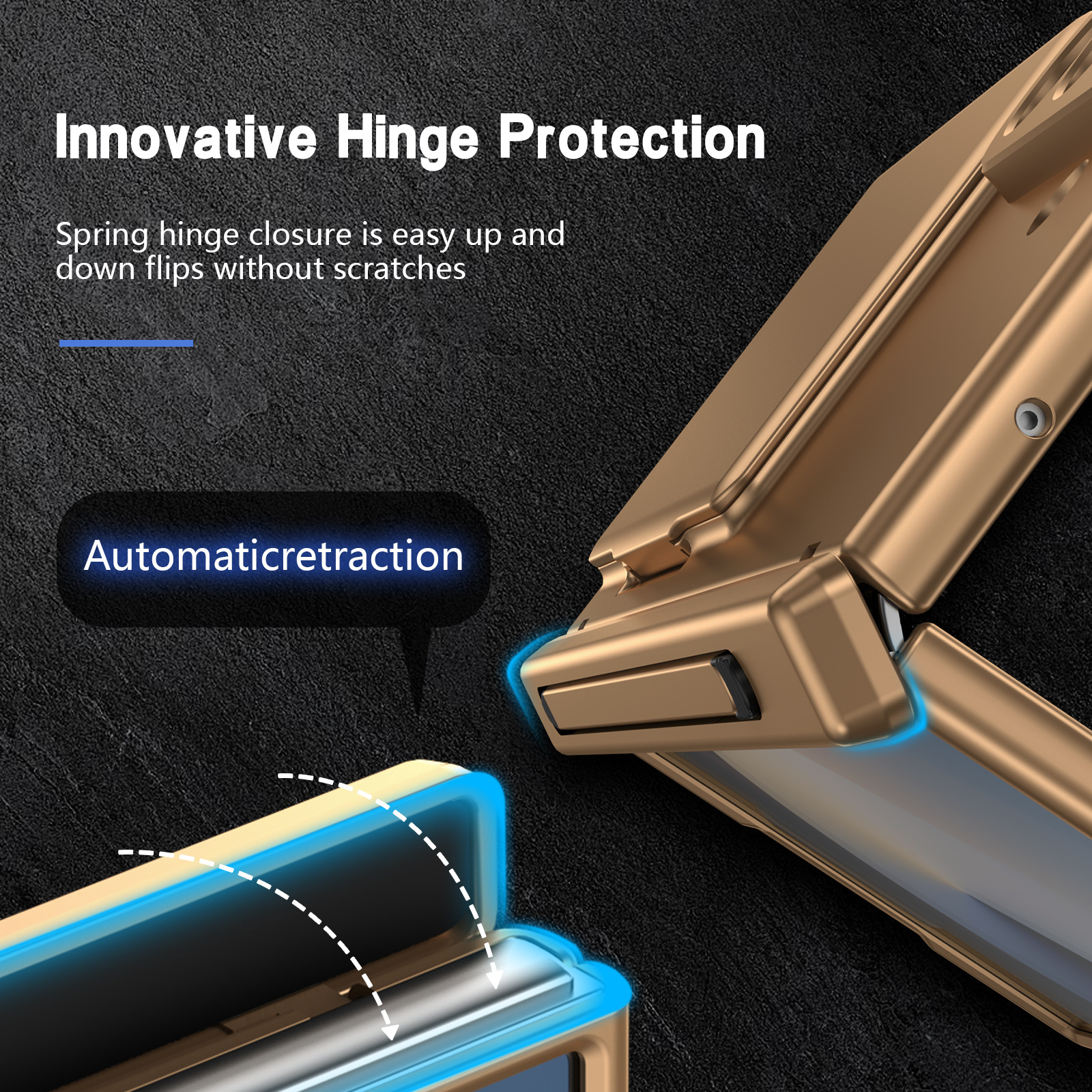 Compatible with Samsung Z Fold8U phone case 7/6/5 card holder stand pen slot hinge 4/3 case film full coverage protective case