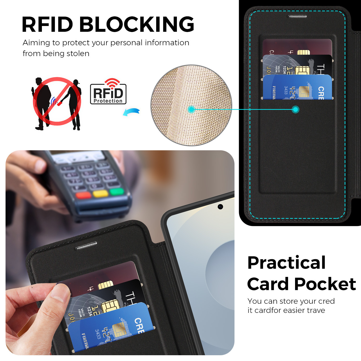 Compatible with Samsung S26 Ultra phone case A57 flip phone with SIM card slot 25P rotating stand S24 business leather case A35