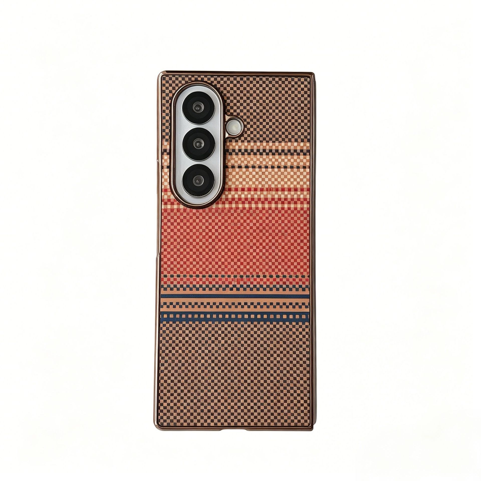 Compatible with Samsung Z Fold8 Ultra phone case 7/6 wireless charging magnetic 5/4/3 case film electroplated Kevlar texture