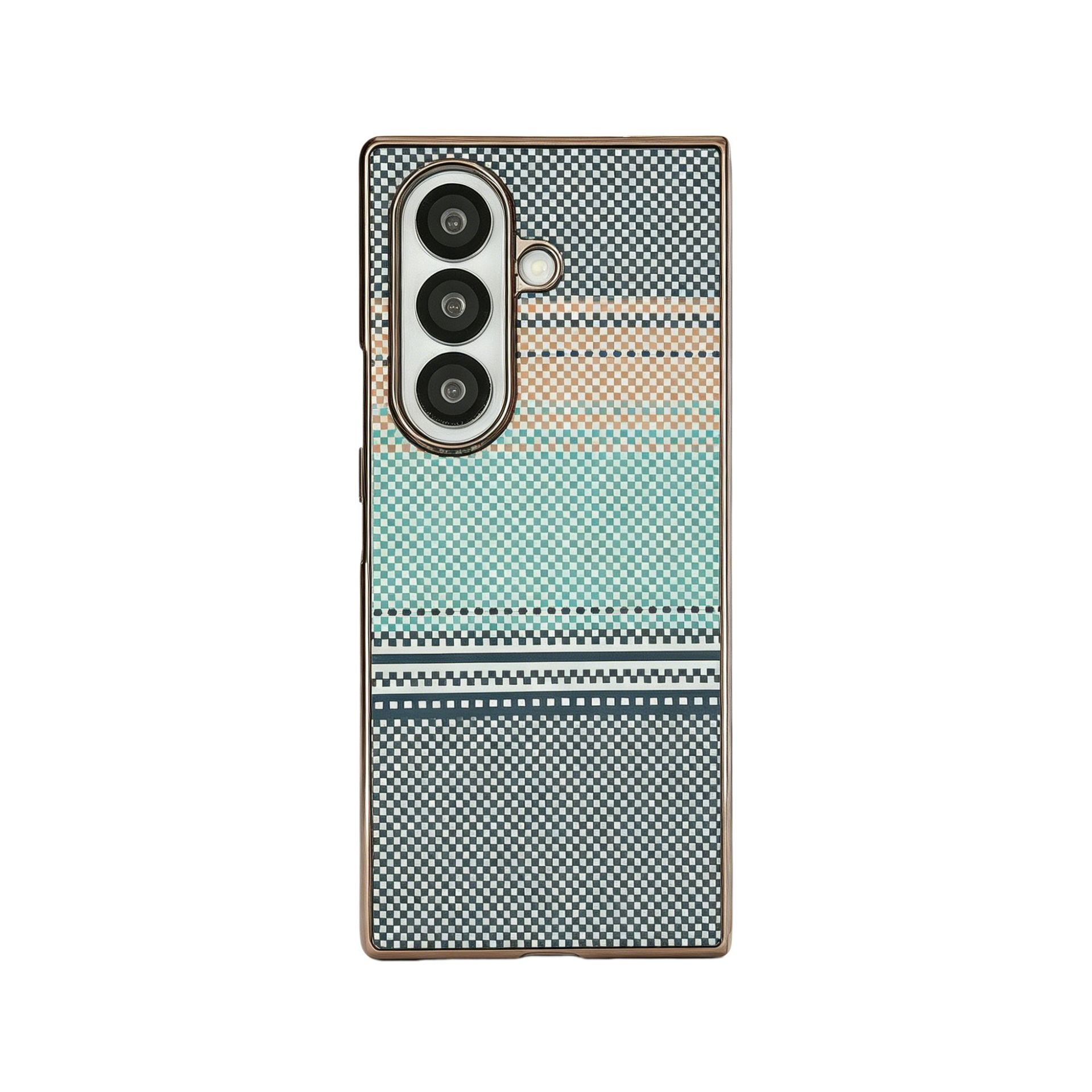 Compatible with Samsung Z Fold8 Ultra phone case 7/6 wireless charging magnetic 5/4/3 case film electroplated Kevlar texture