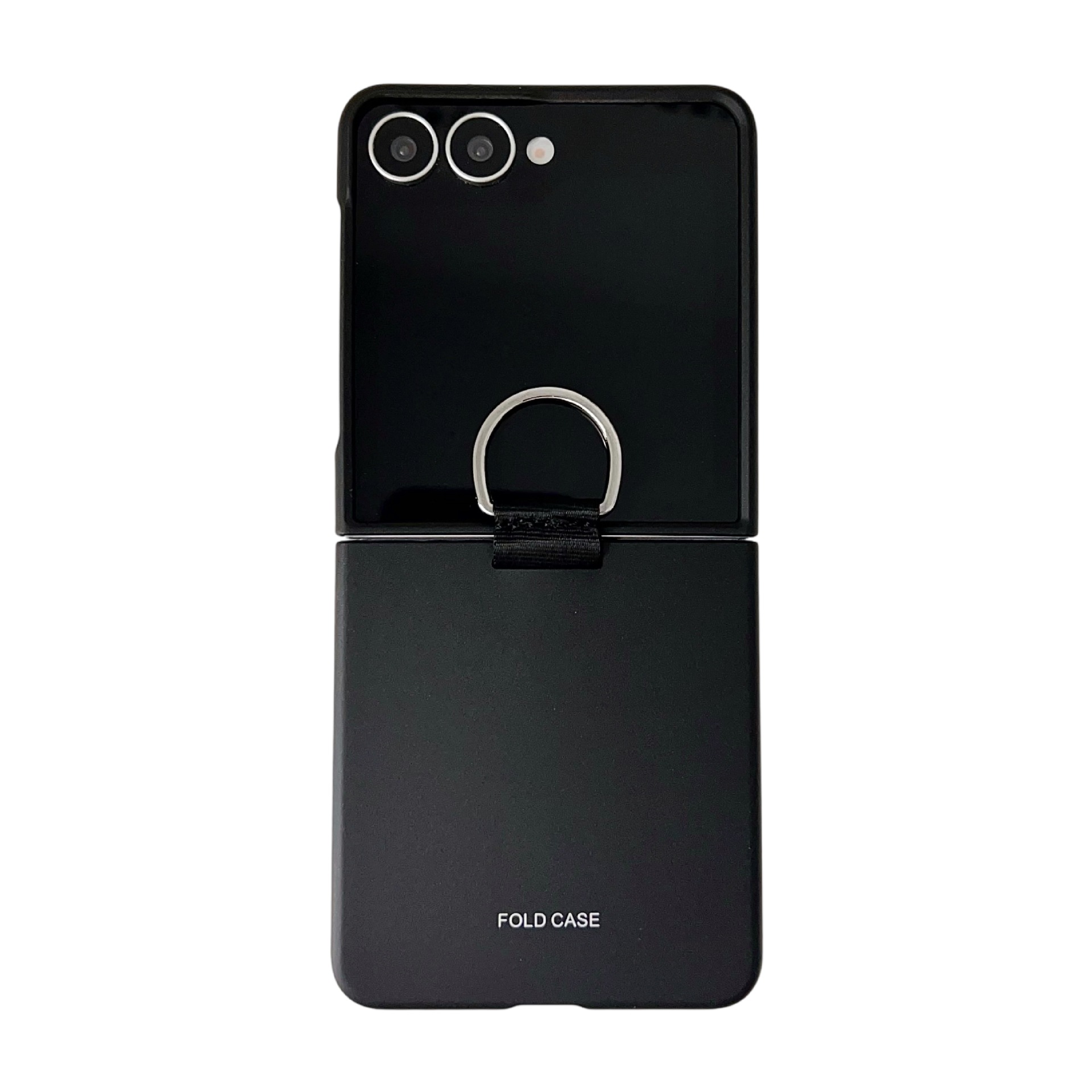 Compatible with Samsung Z Flip 8/7 phone case, 6/5mm ribbon cord ring, 4/3mm ultra-thin shockproof folding screen protective case