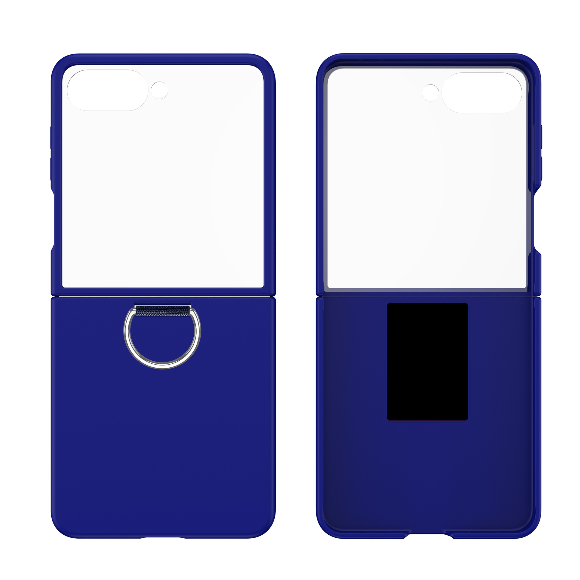 Compatible with Samsung Z Flip 8/7 phone case, 6/5 ultra-thin ribbon drawstring ring, 4/3 folding screen protective case