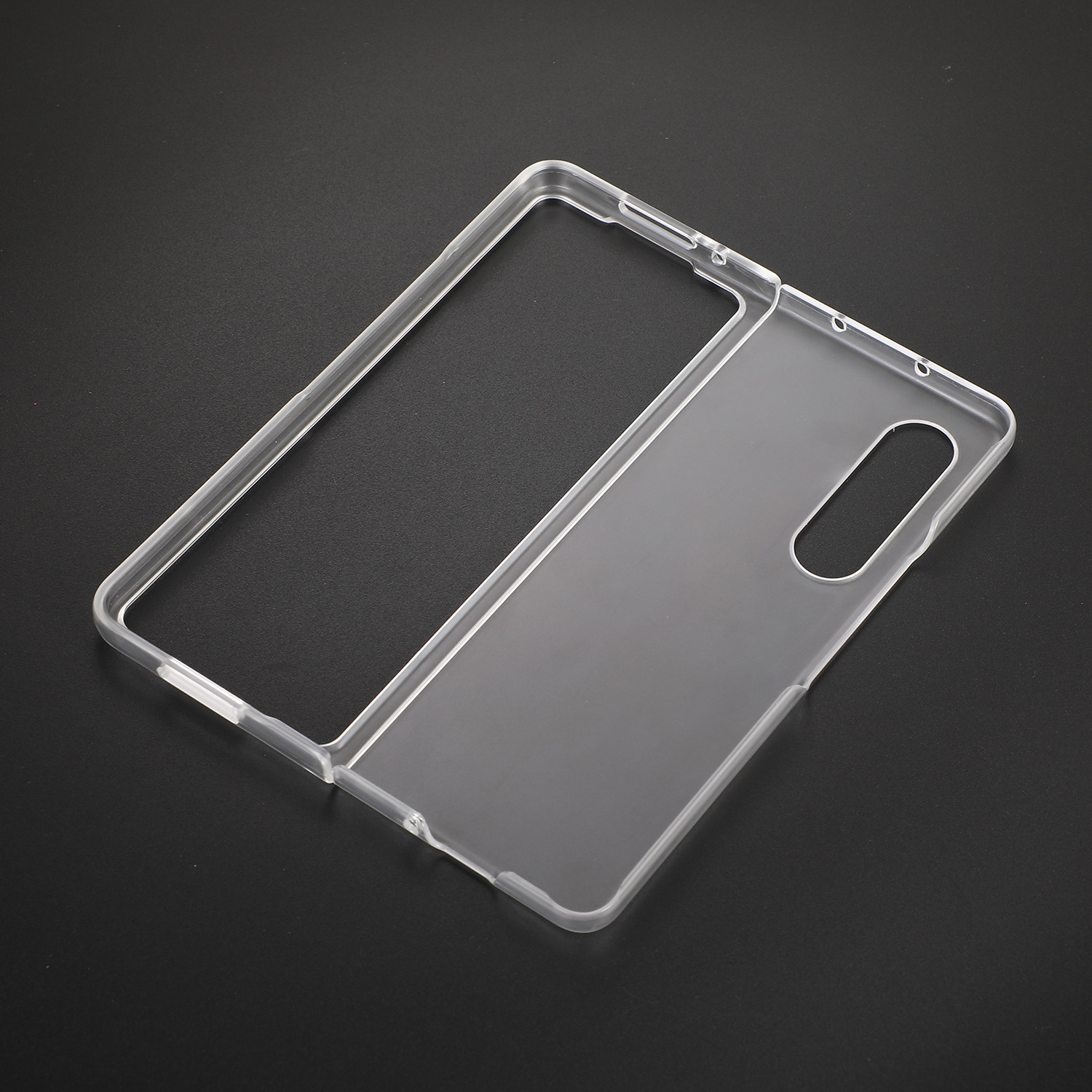 Compatible with Samsung Z Fold8/7 phone case, transparent 6/5/4 frosted, airbag 3/2 drop-proof folding protective case W25