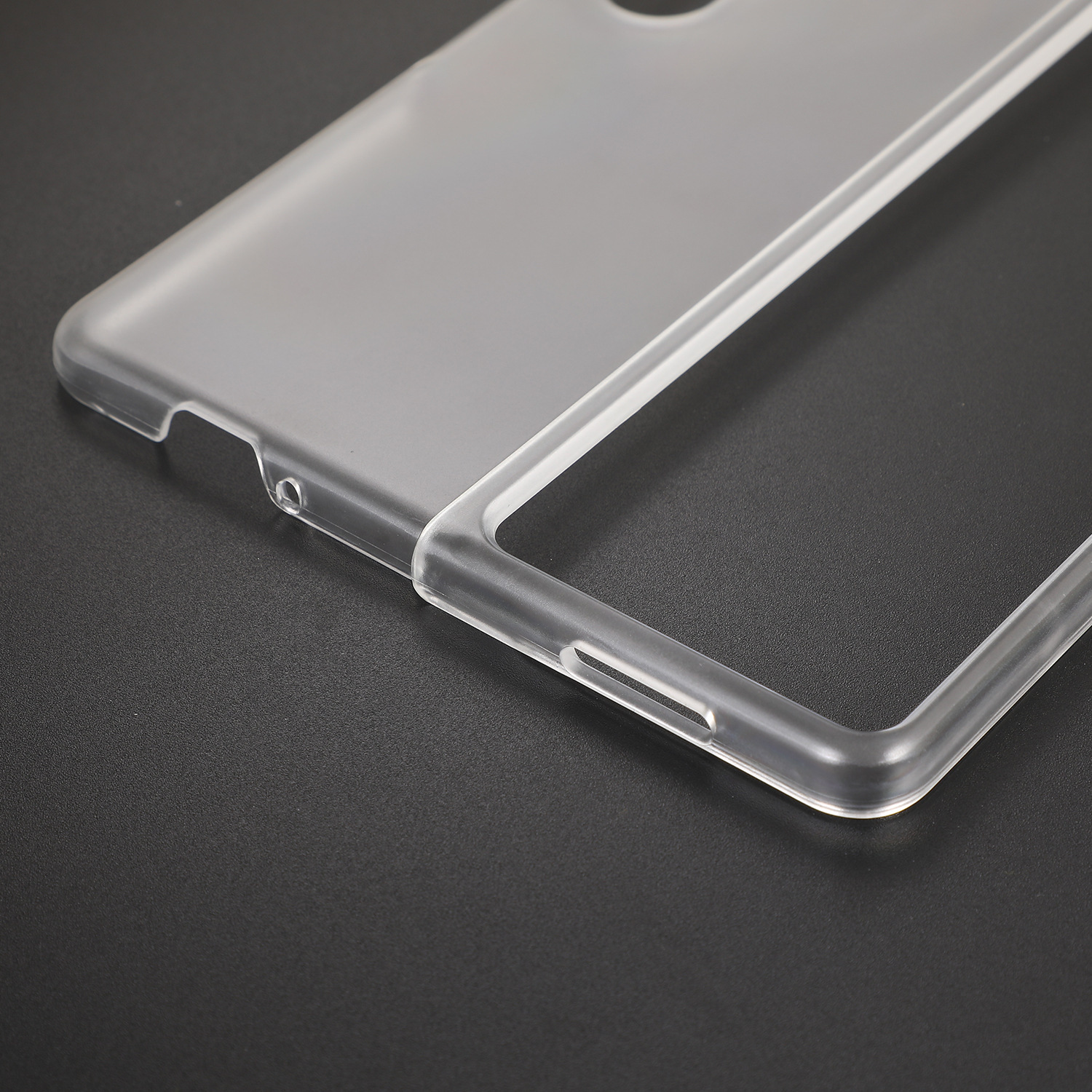 Compatible with Samsung Z Fold8/7 phone case, transparent 6/5/4 frosted, airbag 3/2 drop-proof folding protective case W25