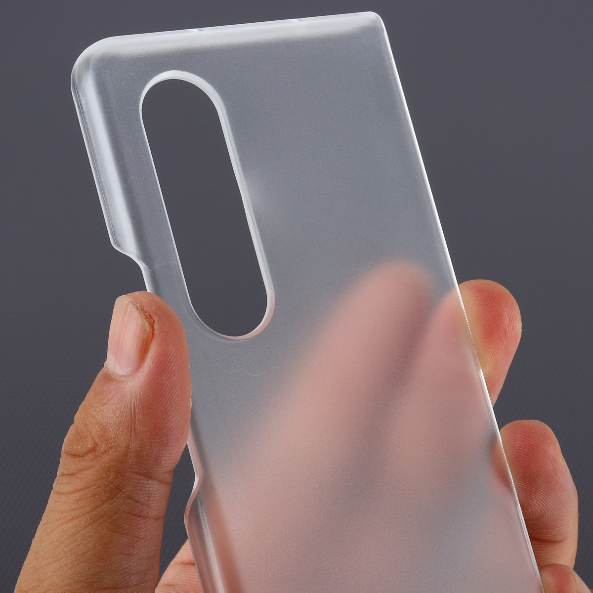 Compatible with Samsung Z Fold8/7 phone case, transparent 6/5/4 frosted, airbag 3/2 drop-proof folding protective case W25