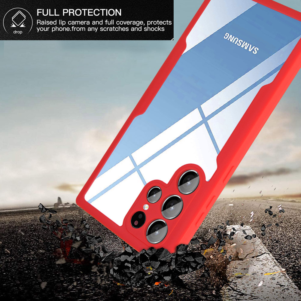 Compatible with Samsung S26/25 Ultra phone case A17, S24 Plus double-sided full-coverage M36 anti-drop case A56