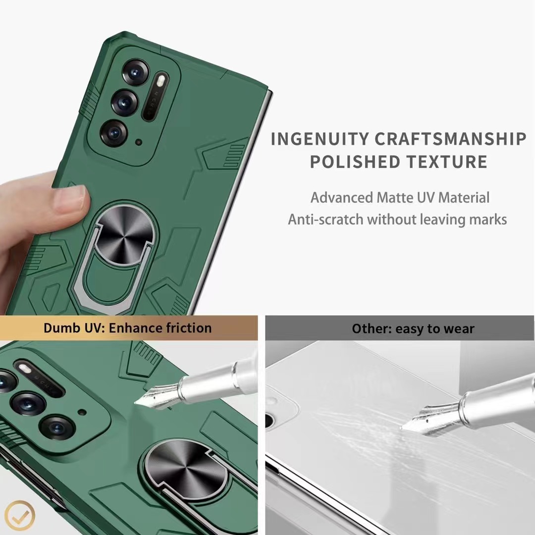 Compatible with Samsung Z Flip 7/6 phone case 5/4/3 magnetic rotating ring holder ultra-thin drop-proof protective case