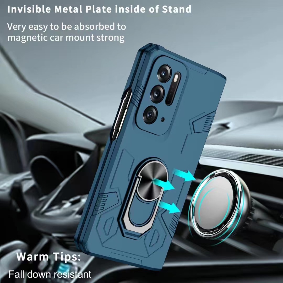 Compatible with Samsung Z Flip 7/6 phone case 5/4/3 magnetic rotating ring holder ultra-thin drop-proof protective case
