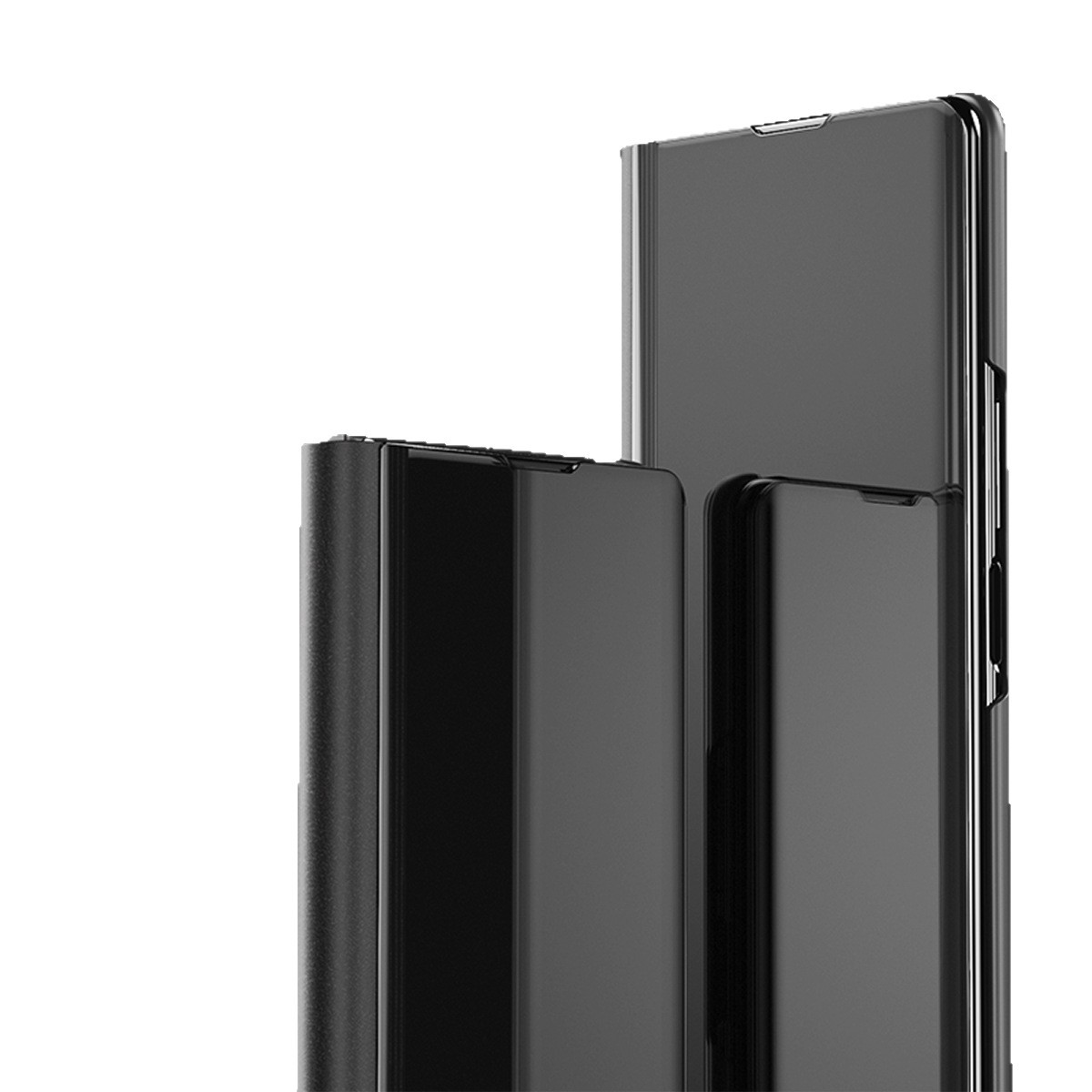 TriFold mirror flip case for Samsung Z Fold 8/7, 6/5/4/3 full-coverage protective case