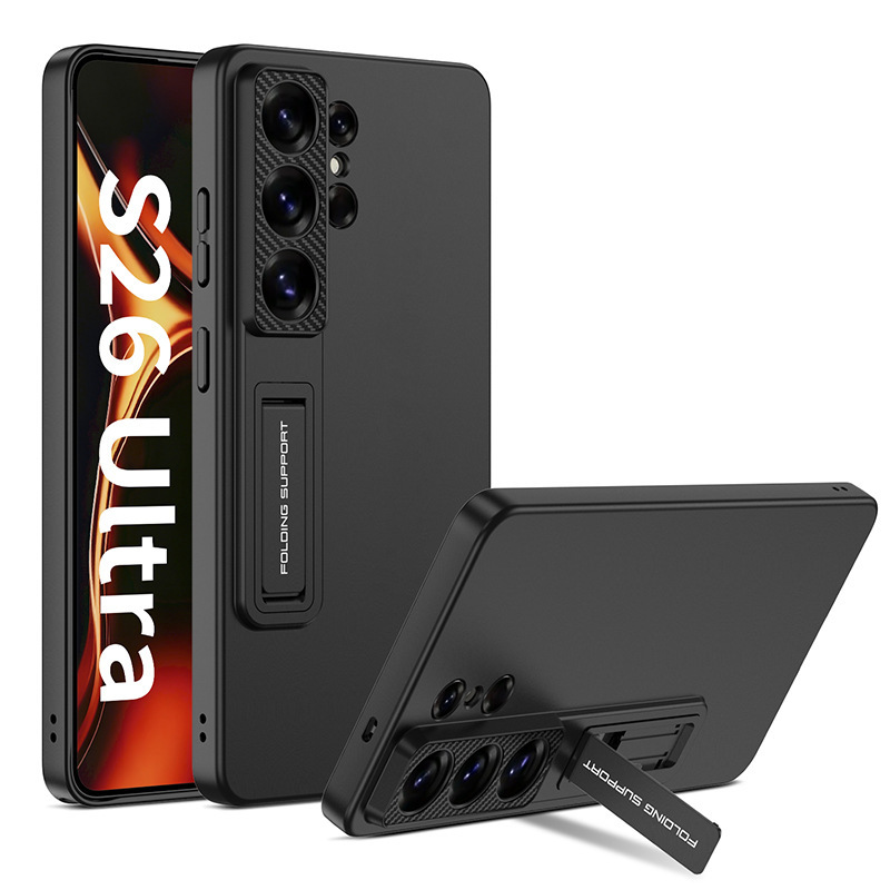 Compatible with Samsung S26/S25 Ultra phone case, S24U ultra-thin stand, 23/22U full-coverage drop-proof protective case