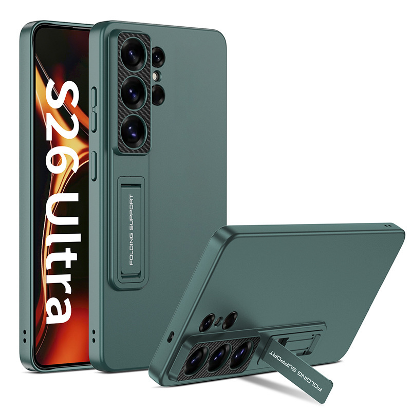 Compatible with Samsung S26/S25 Ultra phone case, S24U ultra-thin stand, 23/22U full-coverage drop-proof protective case